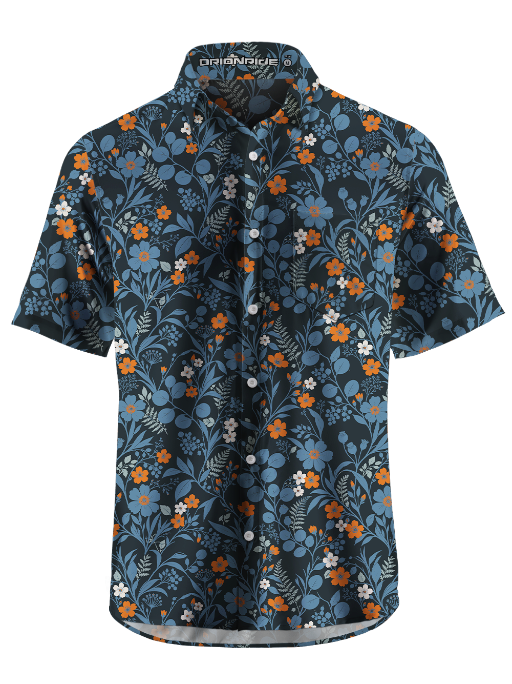 Orionride Secret Cosmos Zipper Pockets Ultra Lightweight Short Sleeves Gravel Shirt