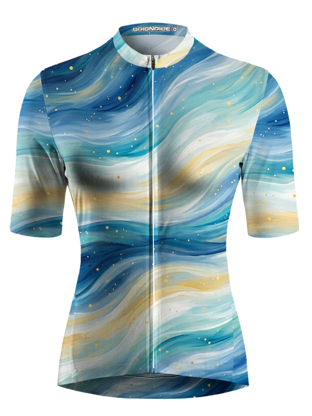 Orionride Golden Flow Short Sleeves Women's Jersey