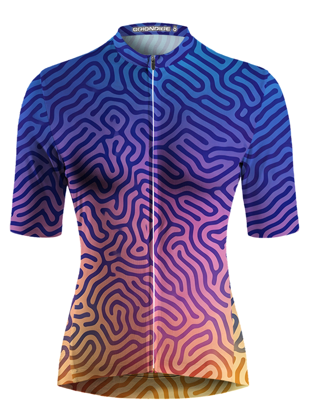 Orionride Gradient Maze Short Sleeves Women's Jersey