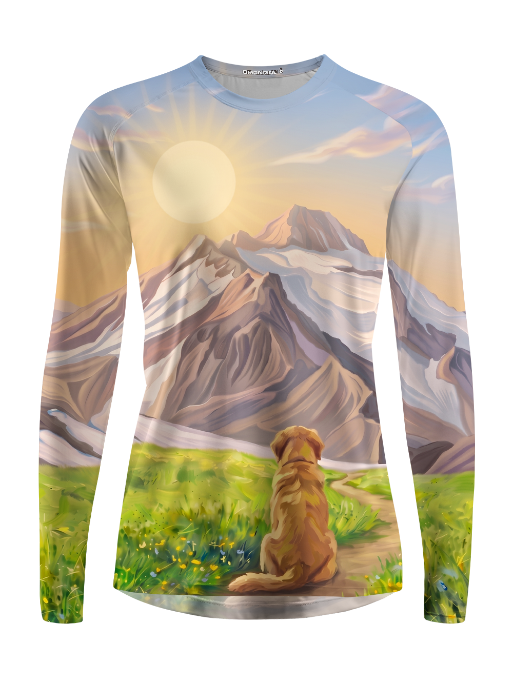 Orionride Sun And Dog Women's Quick Dry Downhill Jersey