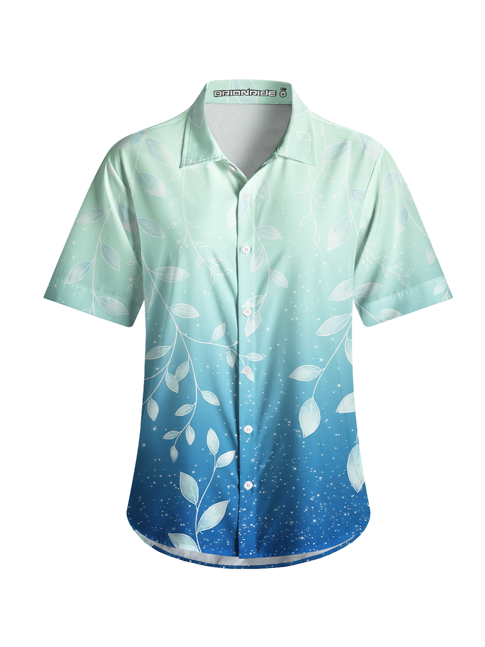 Orionride Dream Forest Zipper Pockets Ultra Lightweight Short Sleeves Women's Gravel Shirt