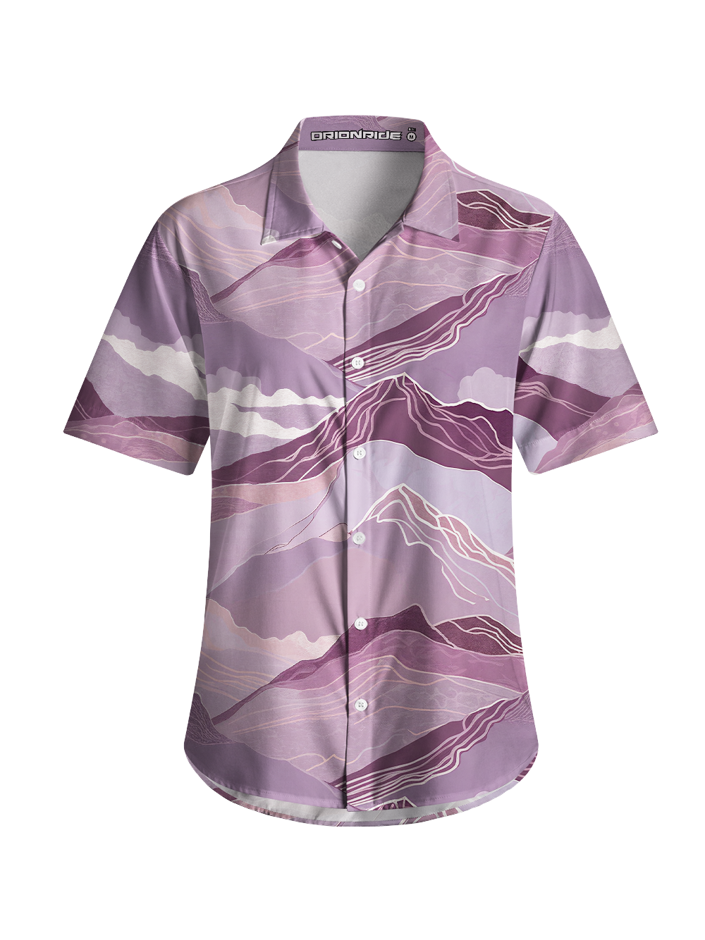 Orionride Tranquil Atmosphere Zipper Pockets Ultra Lightweight Short Sleeves Women's Gravel Shirt