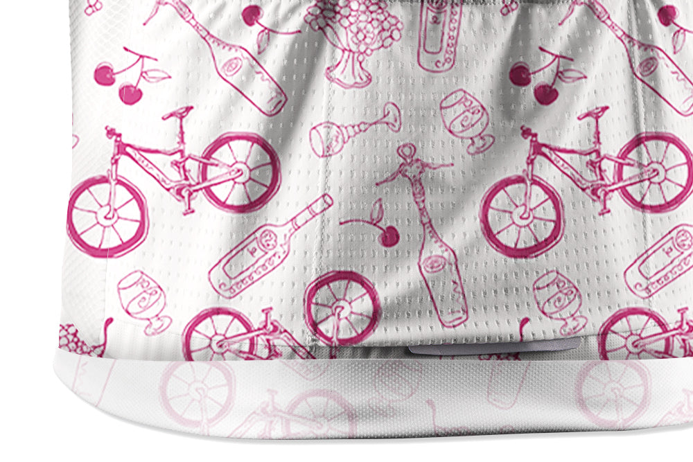 Orionride Fruit And Beer Women's Long Sleeve Cycling Jersey