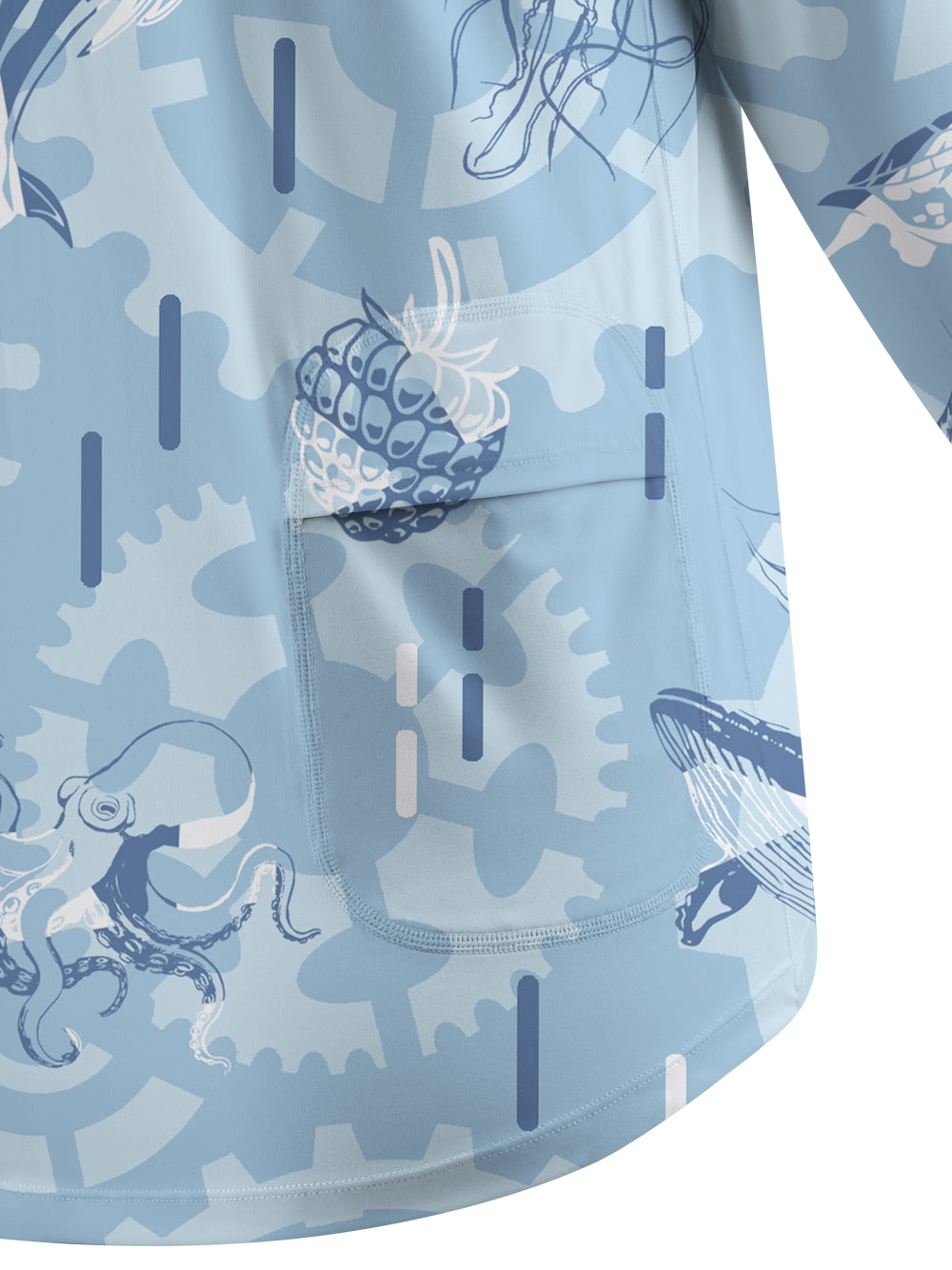 Orionride Lively Underwater World Women's Quick Dry Downhill Jersey