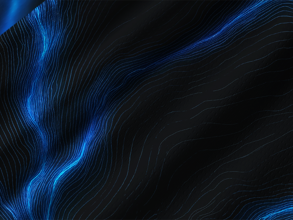 Orionride Neon Contour Lines Long Sleeve Downhill Jersey