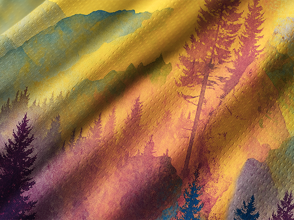 Orionride Secluded Mountain Forest Long Sleeve Downhill Jersey