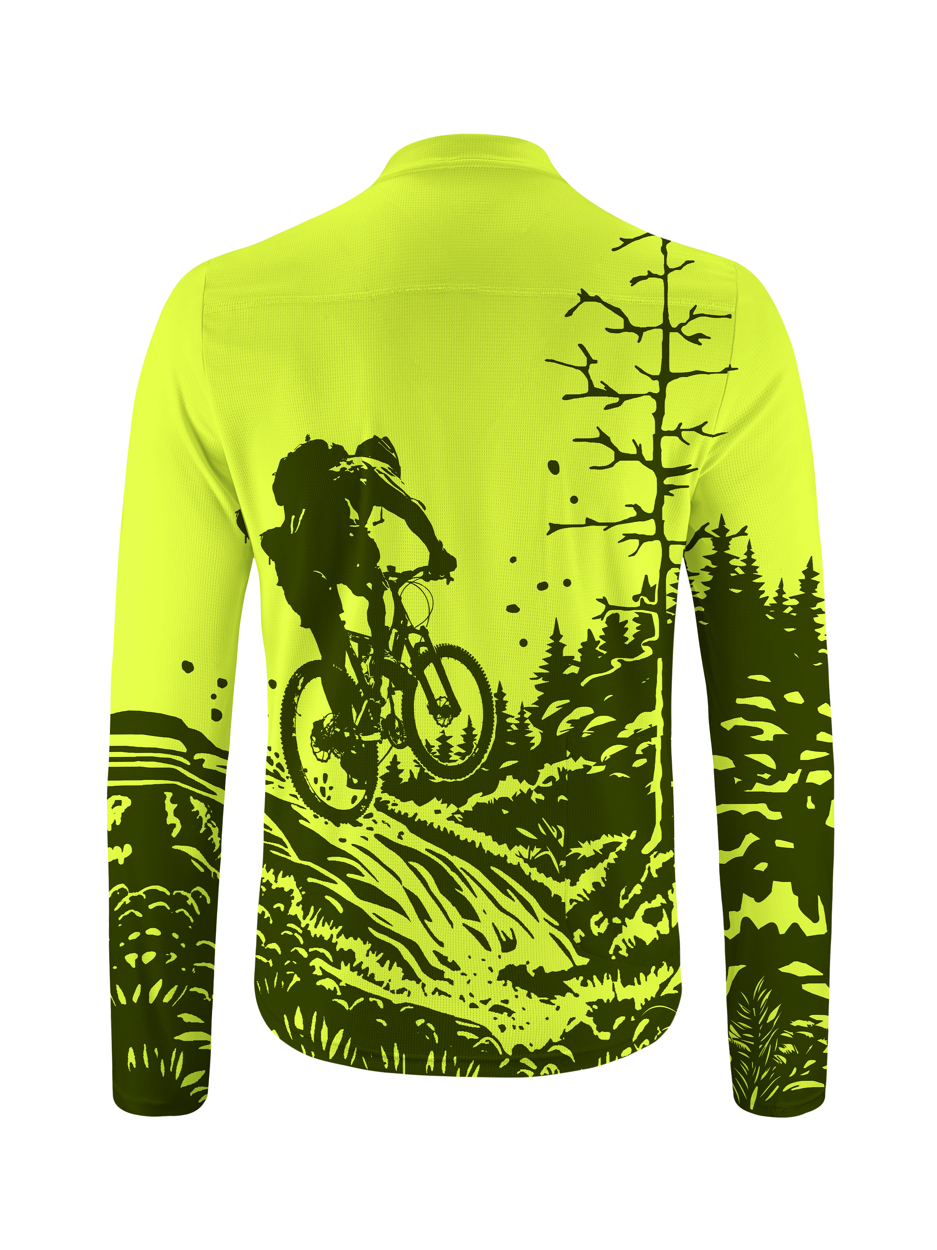 Orionride Wilderness Adventure Long Sleeve Half Zipper Mountain Bike Jersey