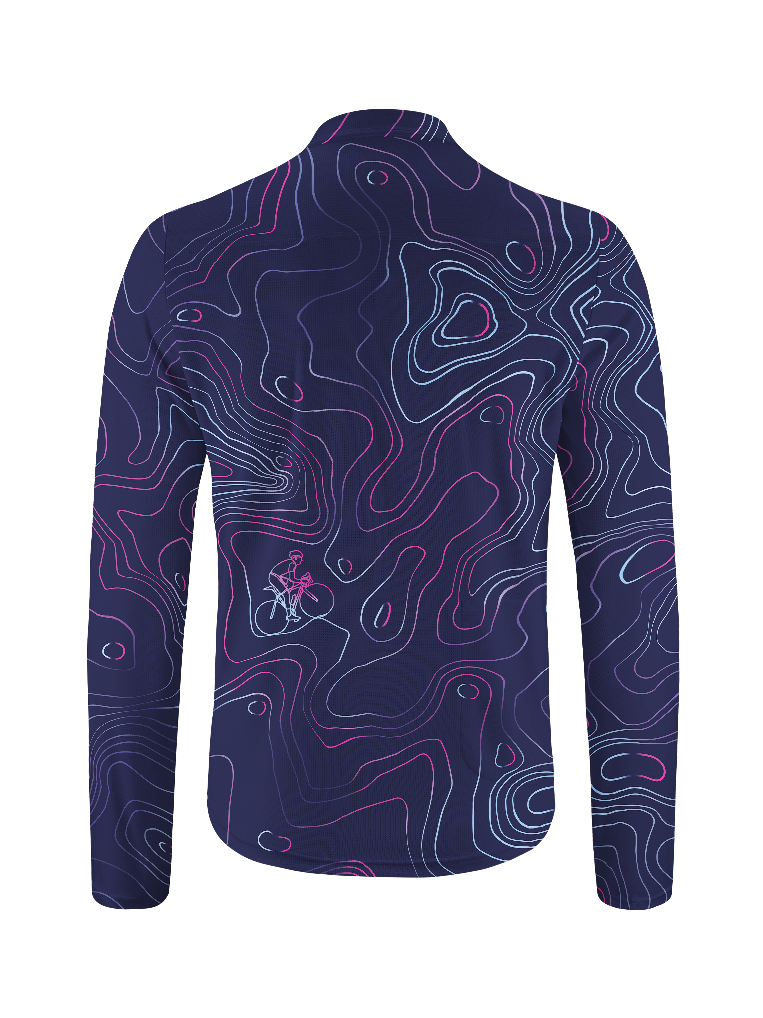 Orionride Contour Ride Long Sleeve Half Zipper Mountain Bike Jersey