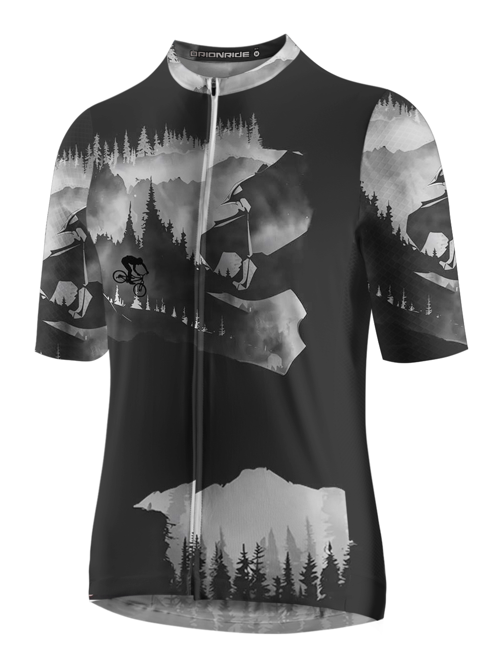 Orionride Cycling In The Mountain Mist Short Sleeves Cycling Jersey