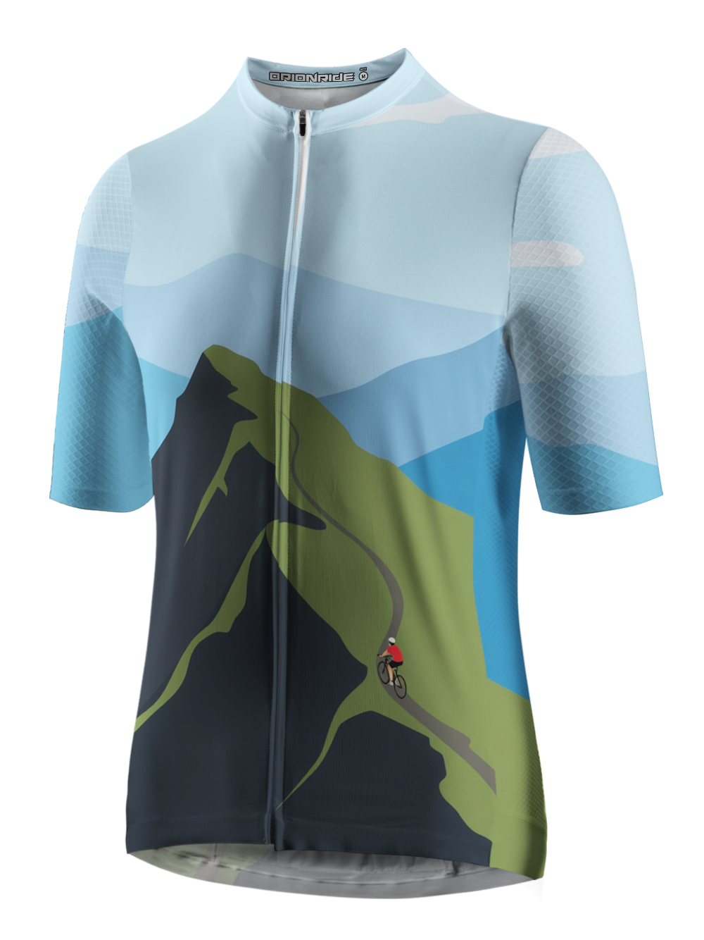 Orionride Riding Uphill Short Sleeves Cycling Jersey
