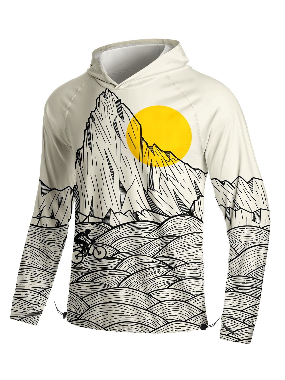 Orionride Outdoor Adventures Long Sleeve Cycling Hoodie Shirt