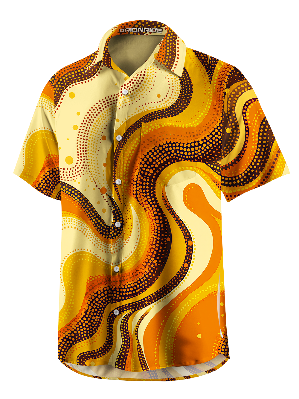 Orionride Flow Curve Zipper Pockets Ultra Lightweight Short Sleeves Gravel Shirt