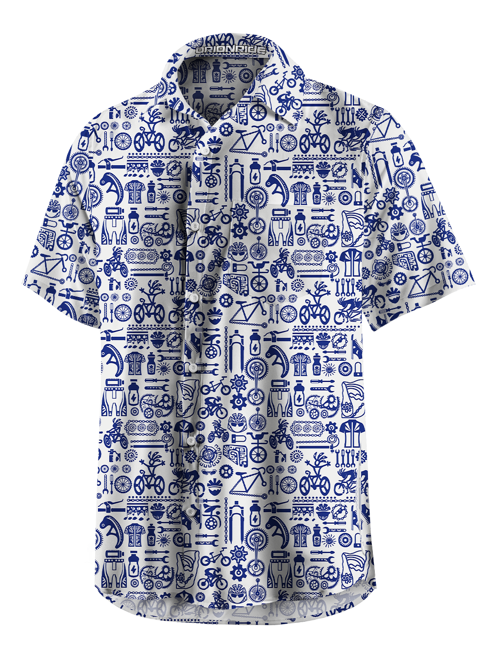 Orionride Totem Equipment Zipper Pockets Ultra Lightweight Short Sleeves Gravel Shirt