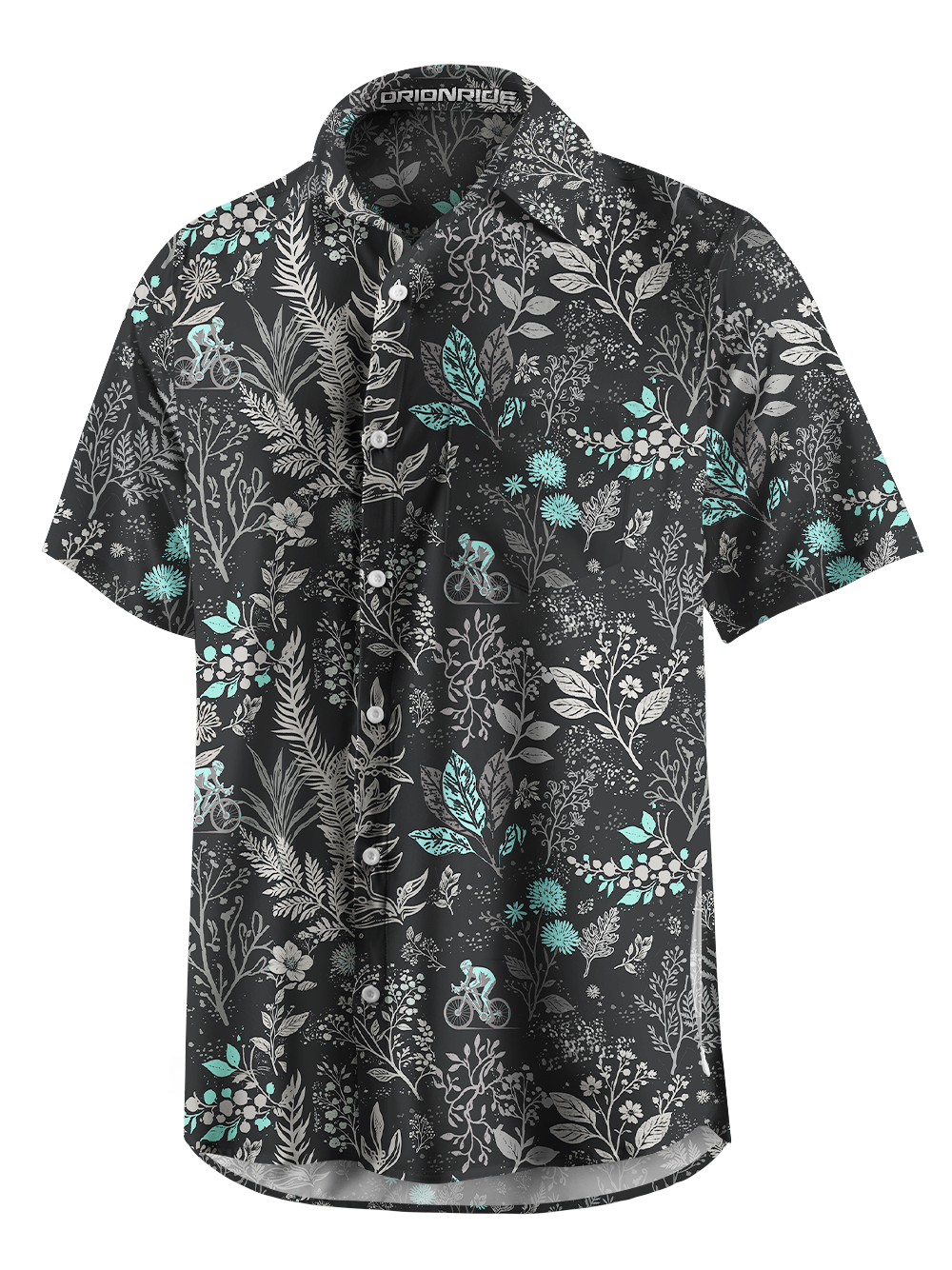 Orionride Tenacious Vitality Zipper Pockets Ultra Lightweight Short Sleeves Gravel Shirt