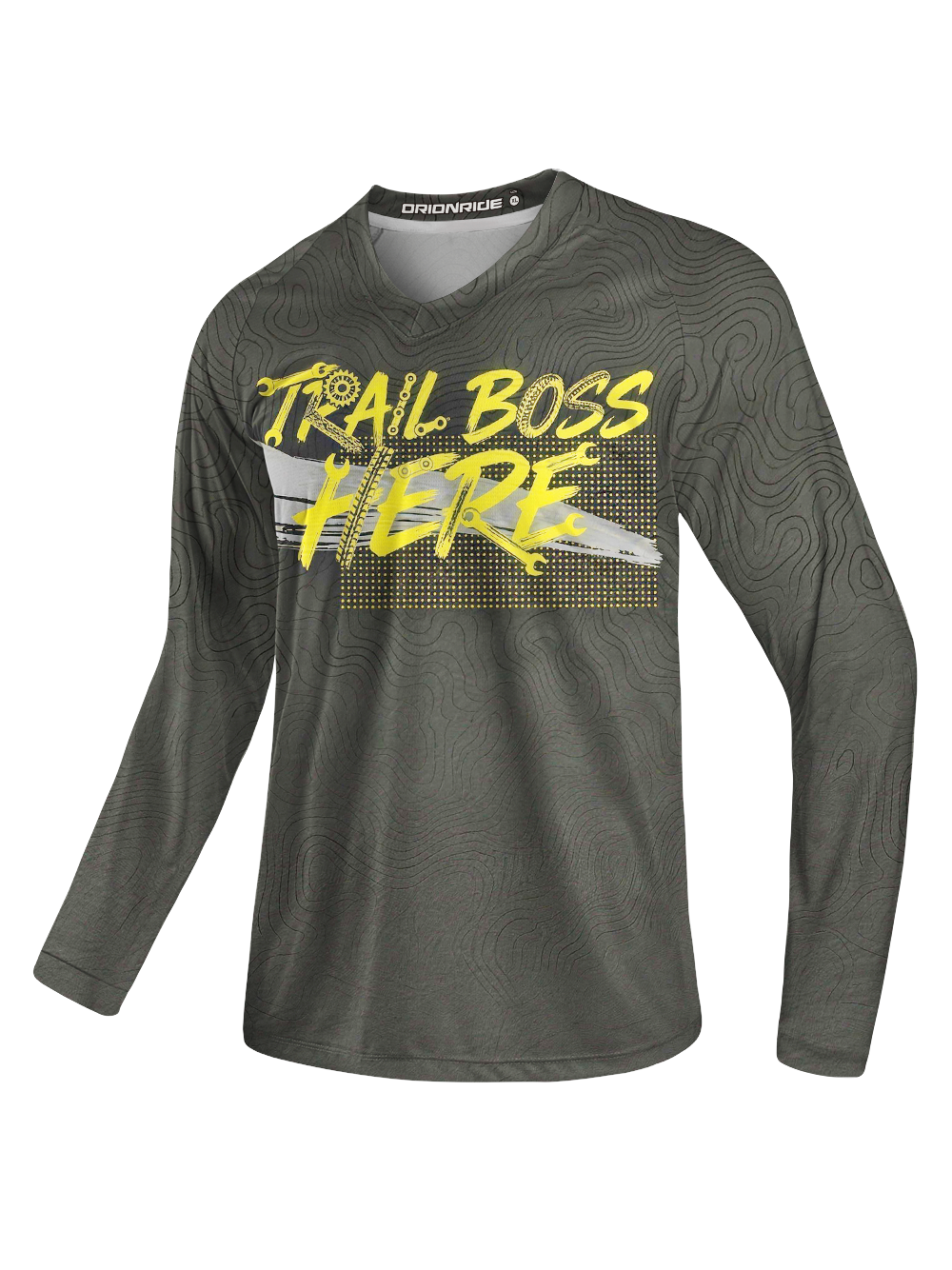 Orionride Trail Boss Here Long Sleeve Downhill Jersey