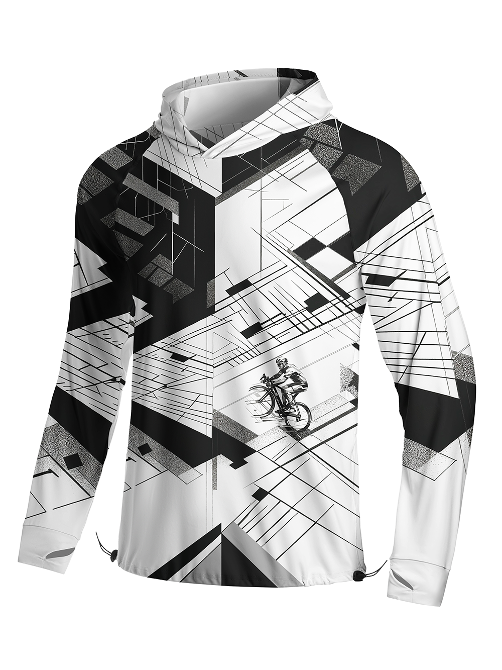 Orionride The Charm Of Cycling Long Sleeve Cycling Hoodie Shirt