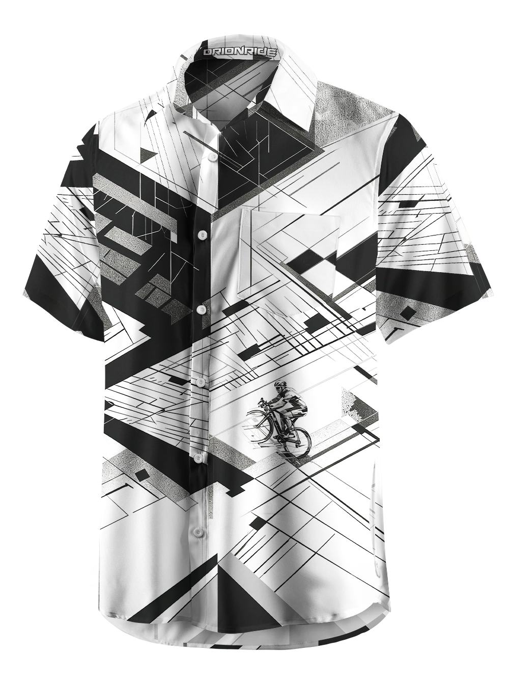 Orionride The Charm Of Cycling Zipper Pockets Ultra Lightweight Short Sleeves Gravel Shirt