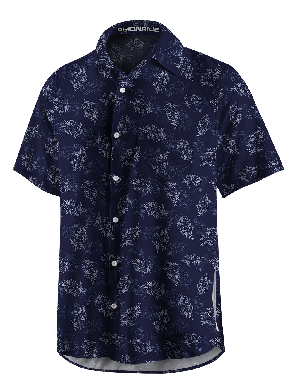 Orionride Silent Bamboo Zipper Pockets Ultra Lightweight Short Sleeves Gravel Shirt