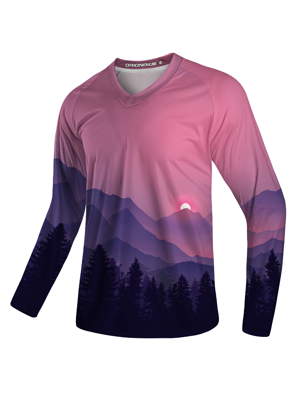 Orionride Dreamy Sunset Long Sleeve Downhill Jersey