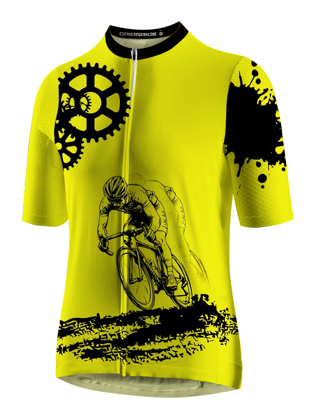 Orionride Speeding On The Dirt Road Short Sleeves Cycling Jersey