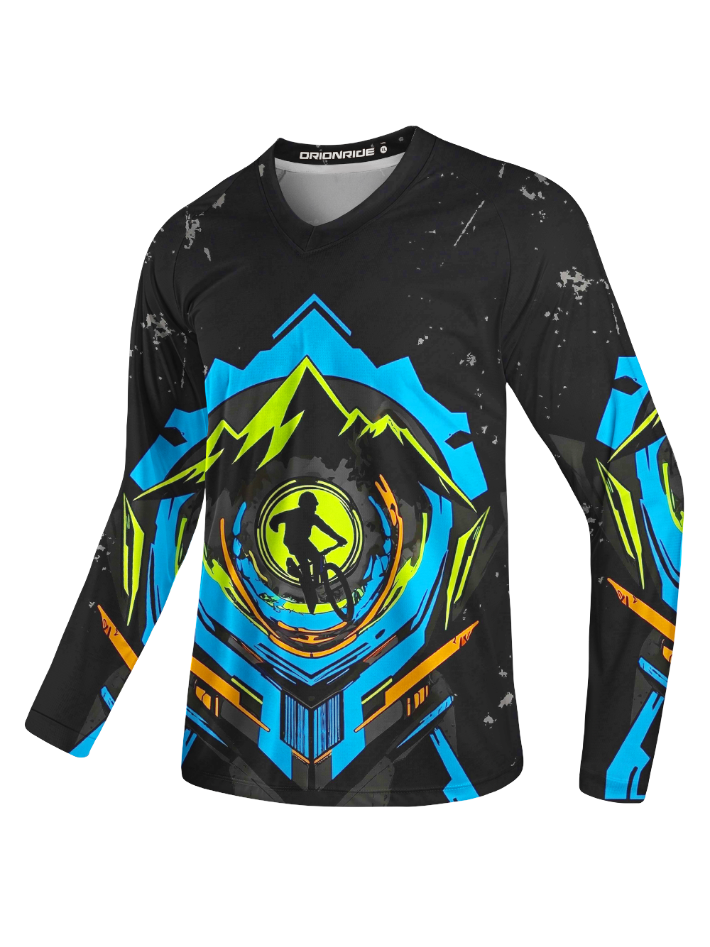 Orionride Tech-Savvy Cycling Long Sleeve Downhill Jersey