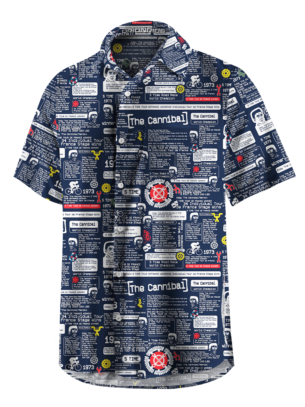 Orionride Cyclist News Zipper Pockets Ultra Lightweight Short Sleeves Gravel Shirt