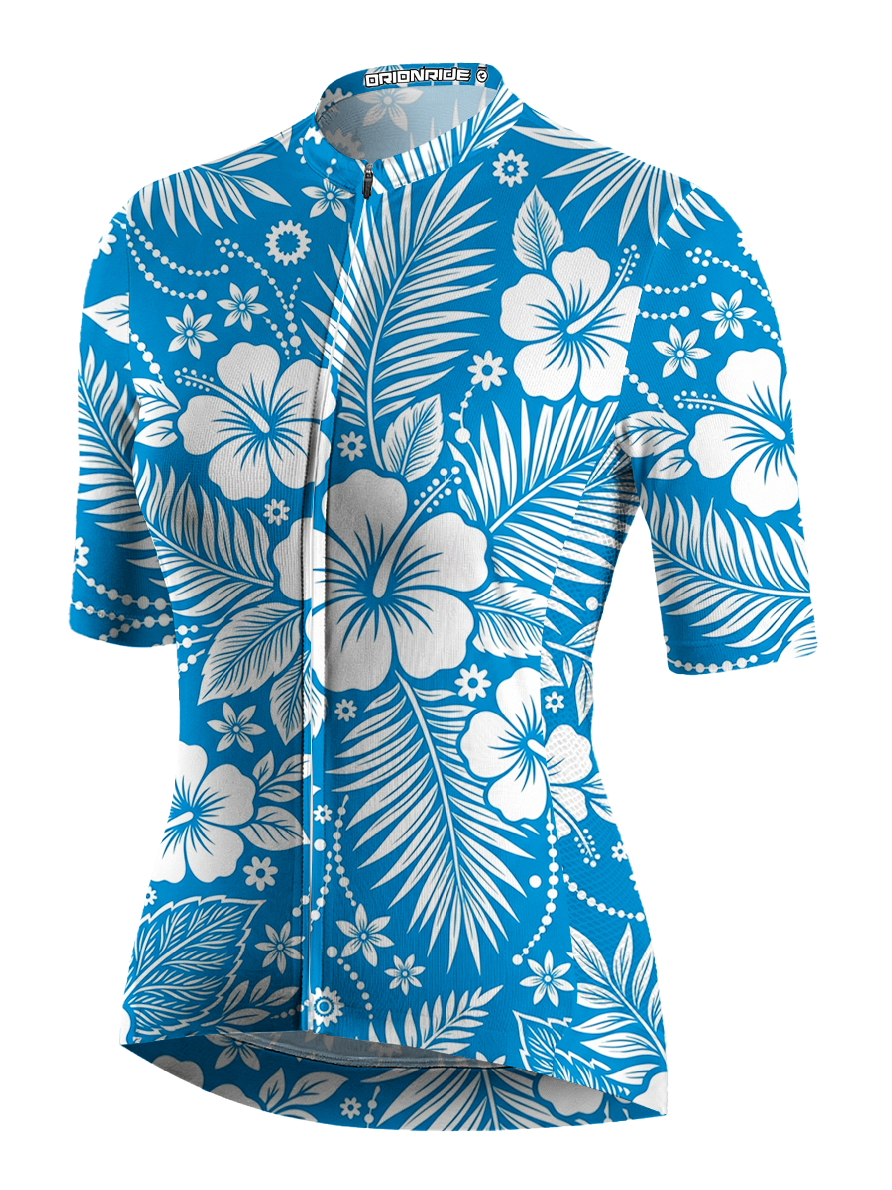 Orionride Tropical Hibiscus Short Sleeves Women's Jersey