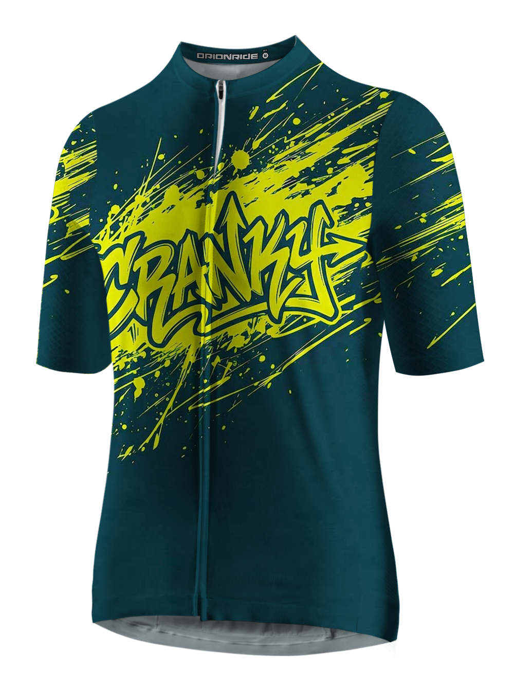 Orionride Artistic Ink Splash Short Sleeves Cycling Jersey