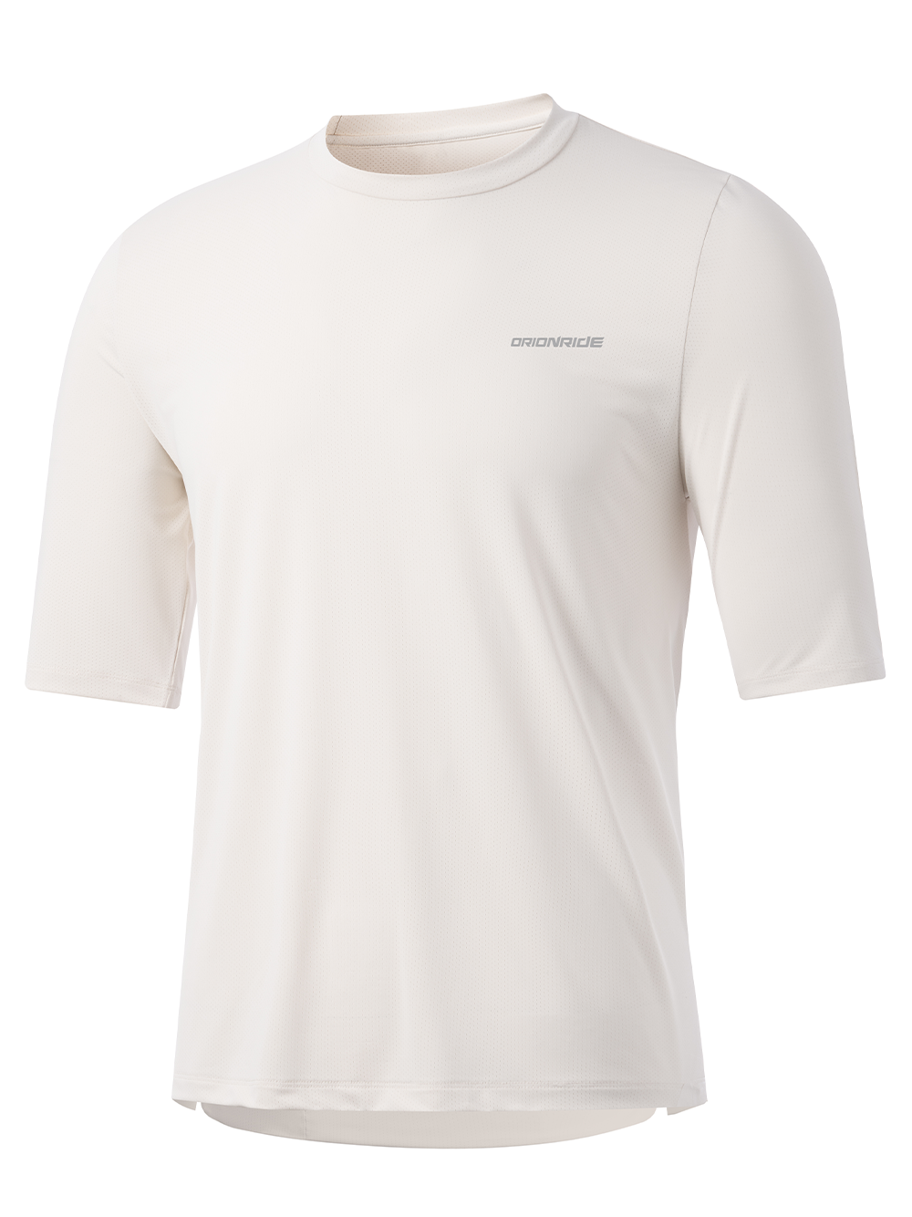 Orionride Men's Breathable Short Sleeve Technical Tee Beige