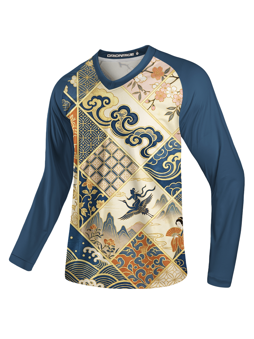 Orionride Spliced Murals Long Sleeve Downhill Jersey