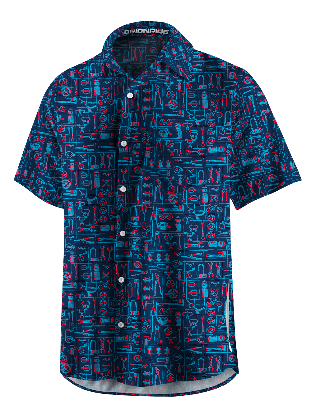 Orionride Sturdy Parts Zipper Pockets Ultra Lightweight Short Sleeves Gravel Shirt