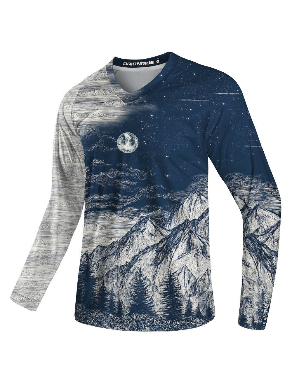 Orionride Night Sky Long Sleeve Downhill Jersey