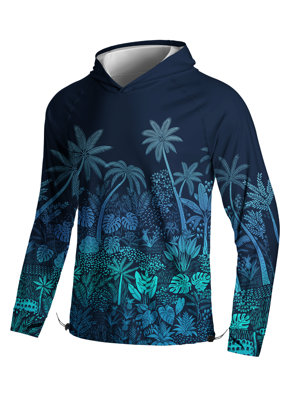 Orionride Passionate Coconut Long Sleeve Cycling Hoodie Shirt