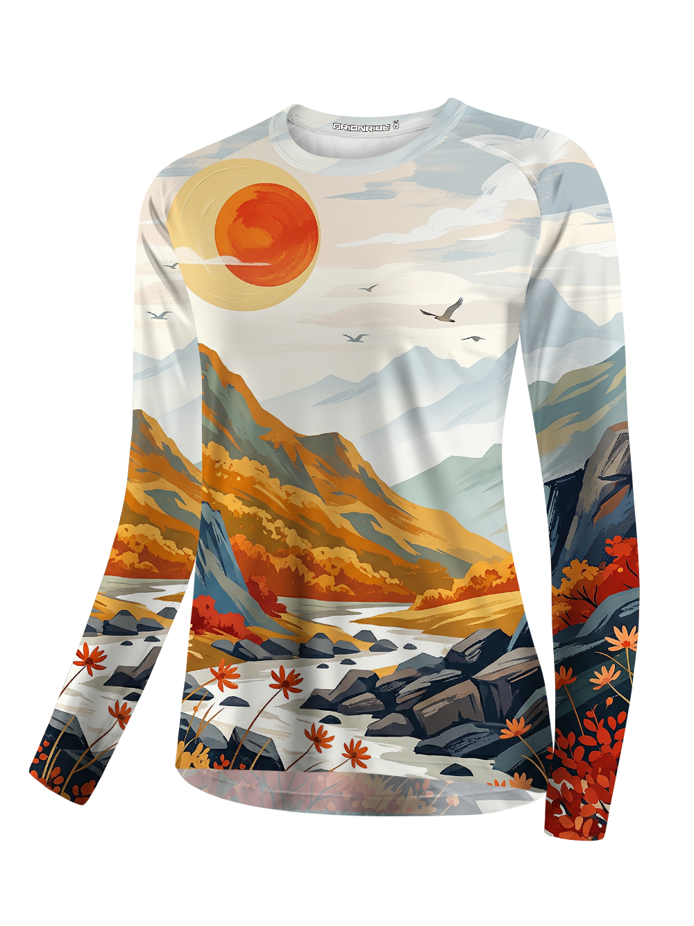 Orionride Mountain Stream Women's Quick Dry Downhill Jersey