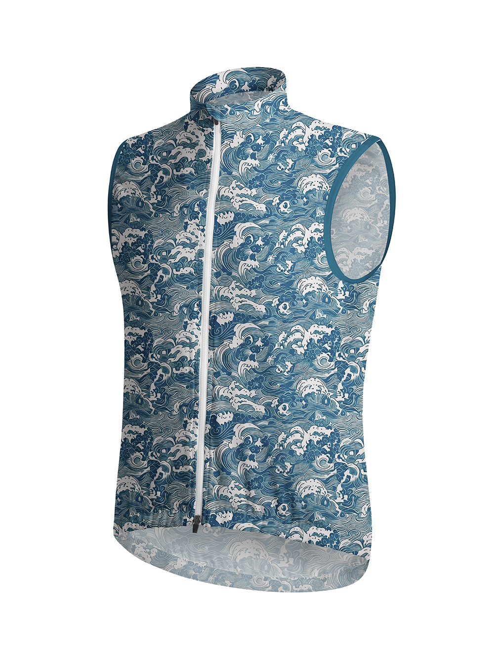Orionride Sea Waves Lightweight Windproof Cycling Vest