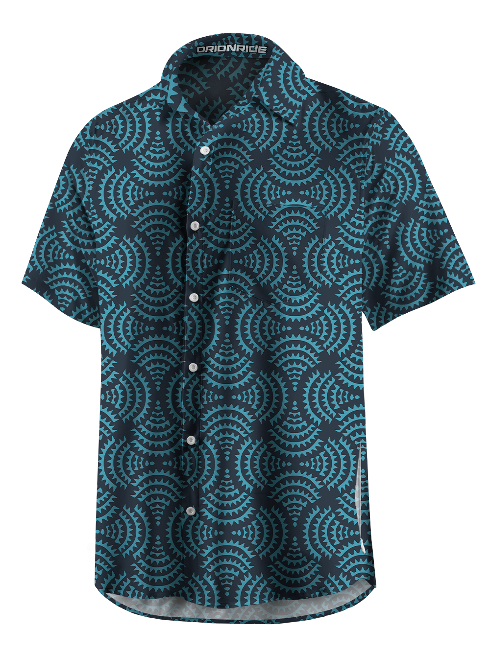 Orionride Gear Stars Zipper Pockets Ultra Lightweight Short Sleeves Gravel Shirt