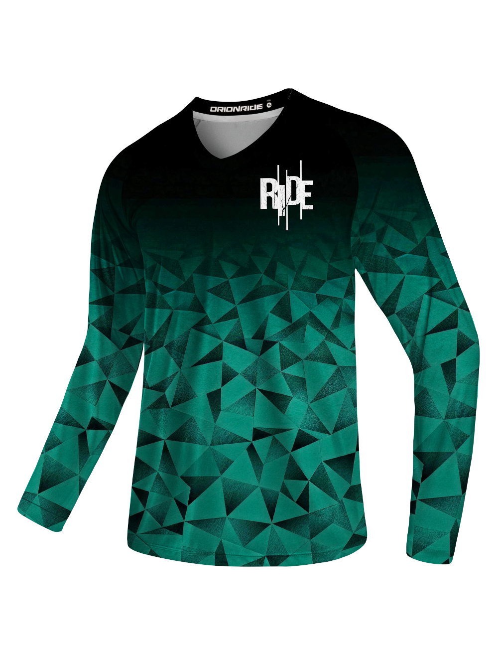 Orionride Red Gemstone Long Sleeve Downhill Jersey