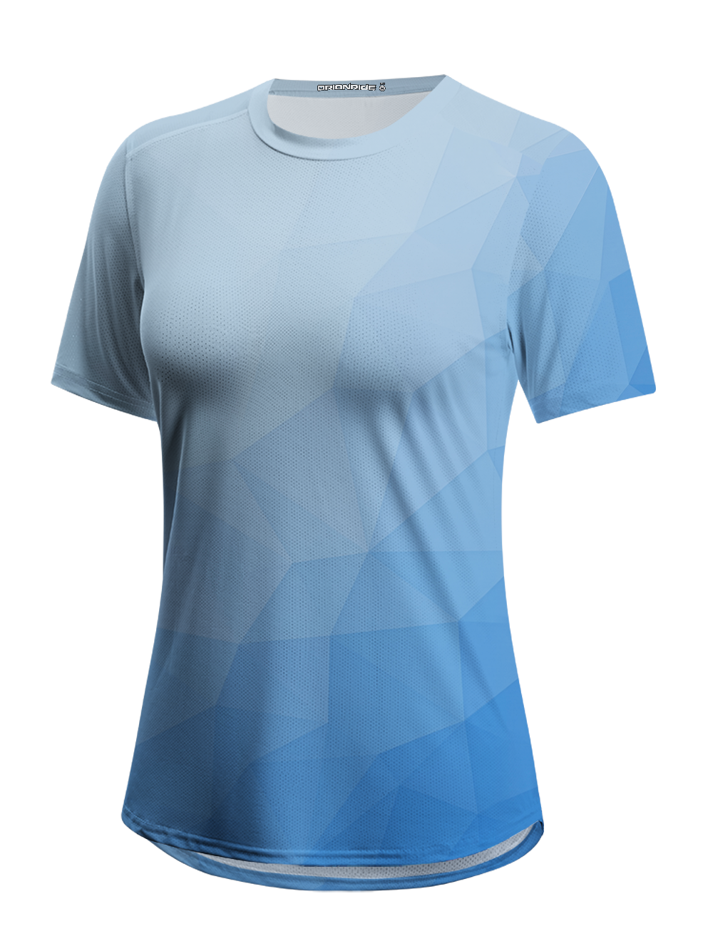 Orionride Ocean Blue Women's Breathable Short Sleeve T-shirt