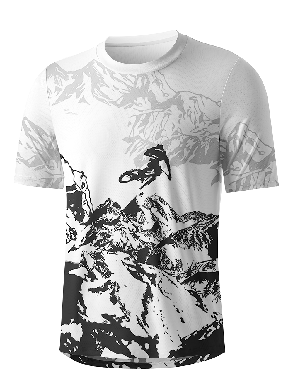 Orionride Hill Racing Men's Breathable Short Sleeve Technical Tee