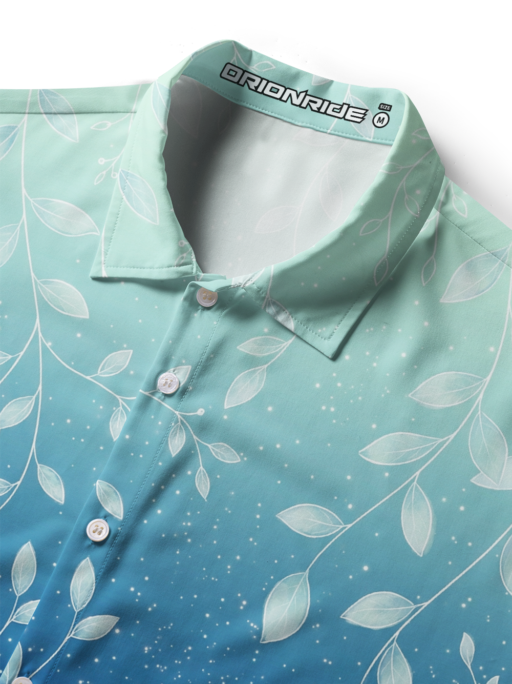 Orionride Dream Forest Zipper Pockets Ultra Lightweight Short Sleeves Women's Gravel Shirt