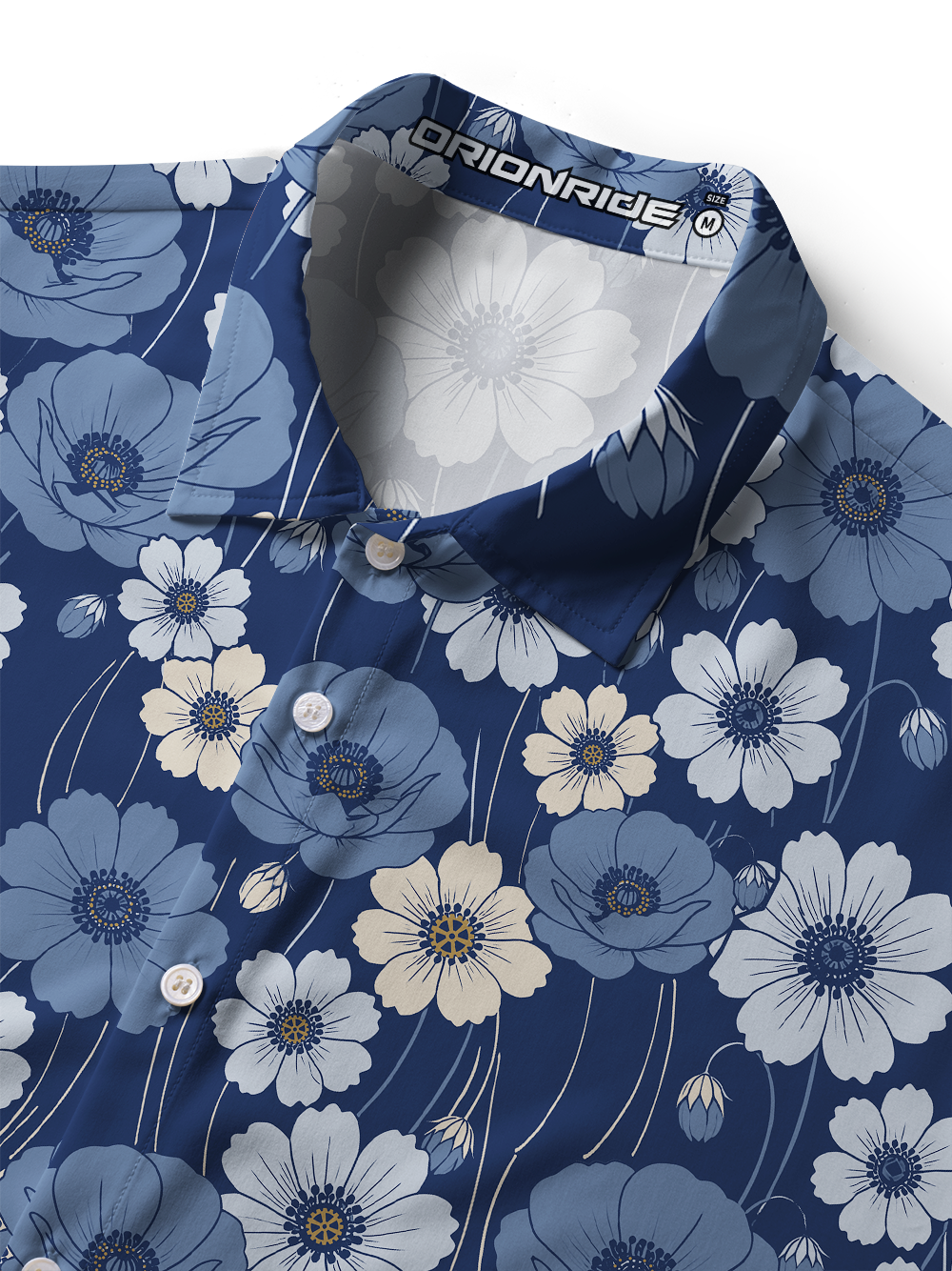 Orionride Swaying Anemone Zipper Pockets Ultra Lightweight Short Sleeves Women's Gravel Shirt