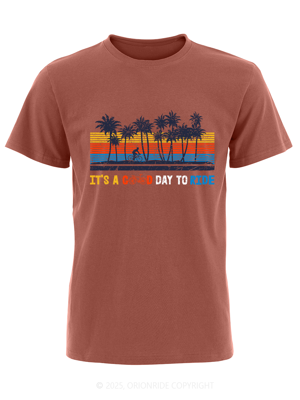 Orionride It's A Good Day To Ride Short Sleeves Bike T-Shirt