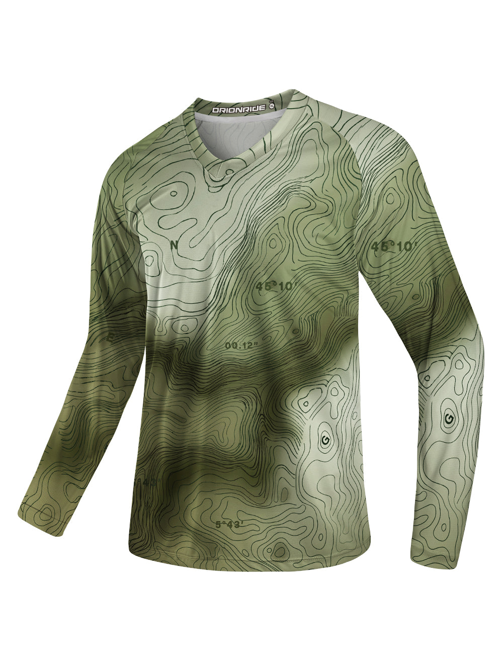 Orionride Outdoor Contours Long Sleeve Downhill Jersey