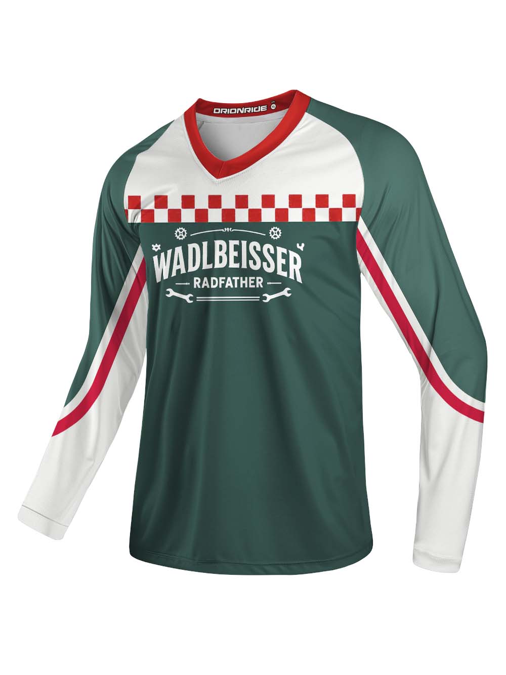Orionride Simple Blocks Long Sleeve Downhill Jersey