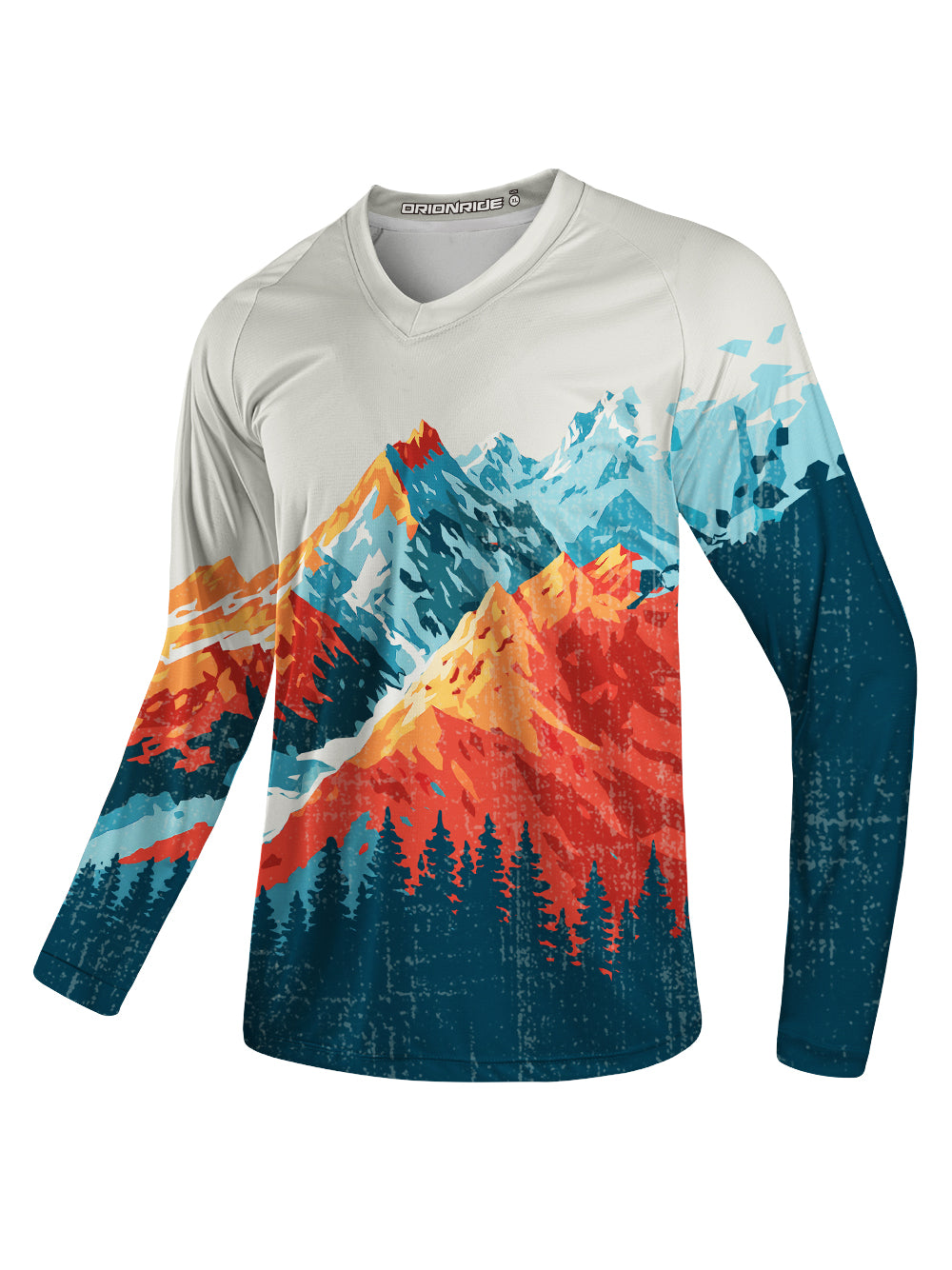 Orionride Painted Peaks Long Sleeve Downhill Jersey