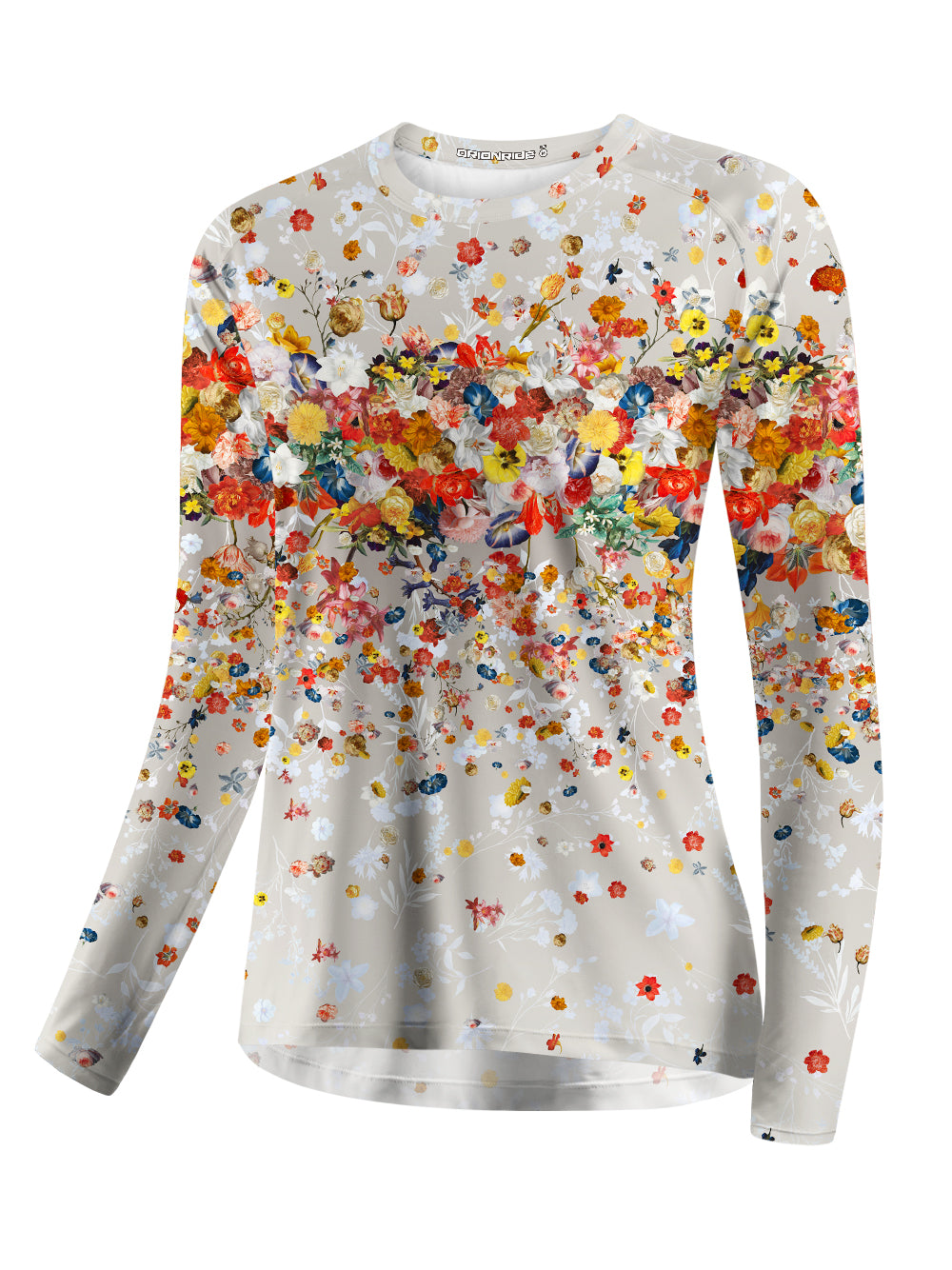 Orionride Flowers Flying Women's Quick Dry Downhill Jersey