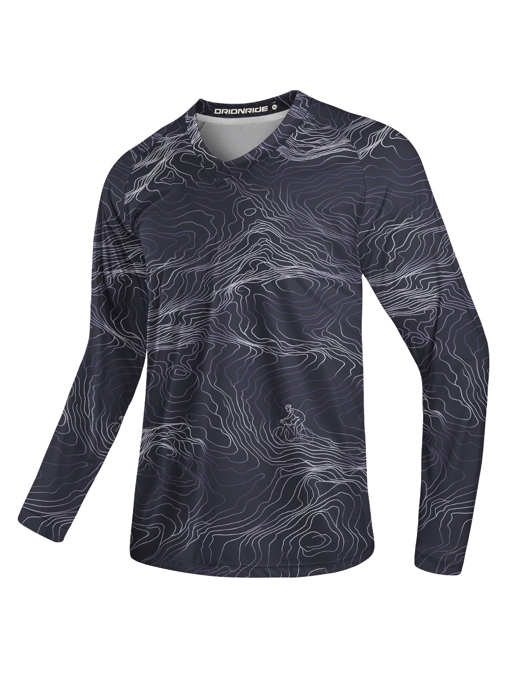 Orionride Rugged Contours Long Sleeve Downhill Jersey