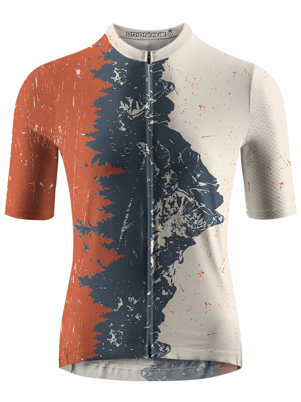 Orionride Mountain Reflection Short Sleeves Cycling Jersey