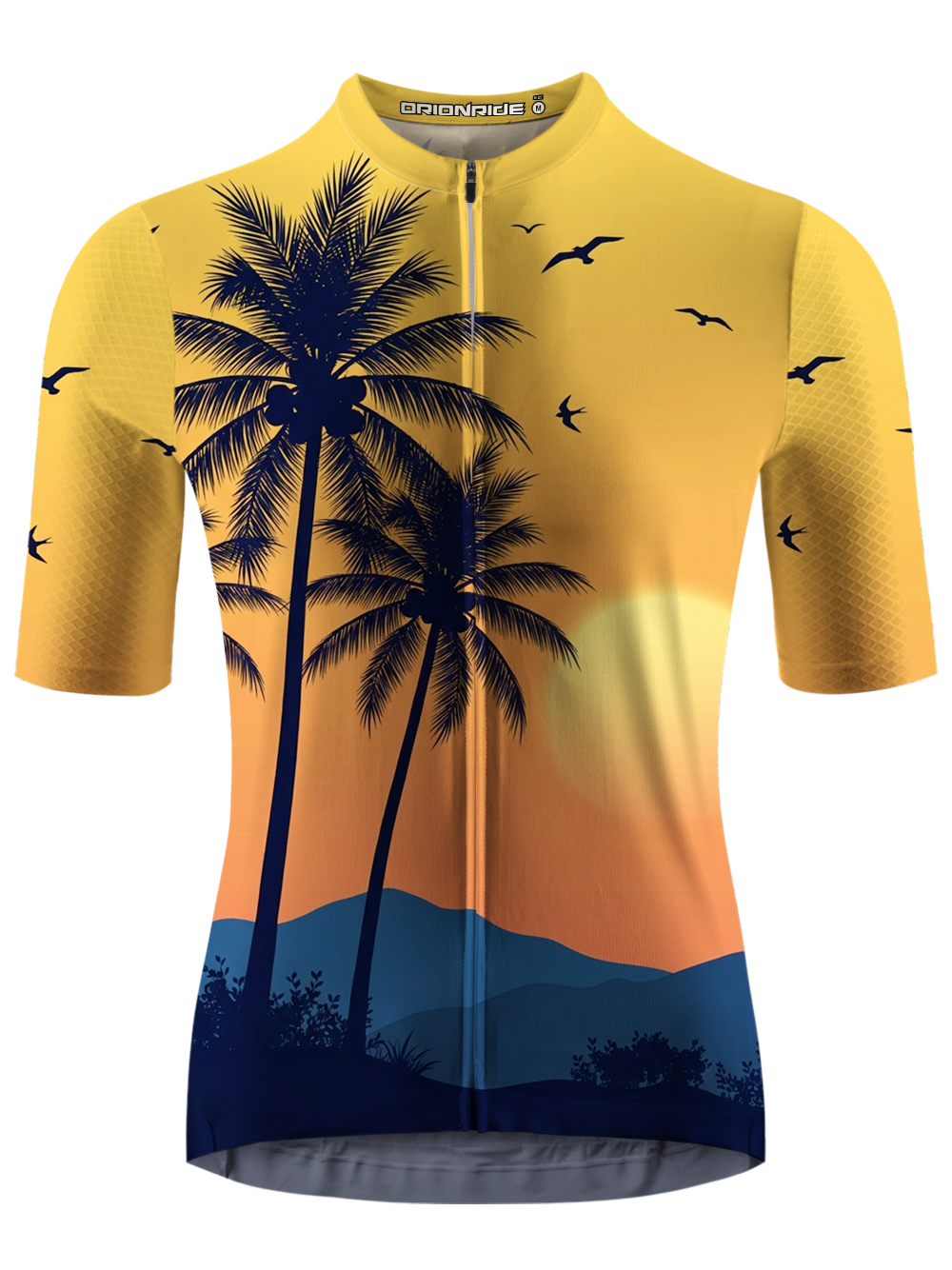 Orionride Coastal Scenery Short Sleeves Cycling Jersey