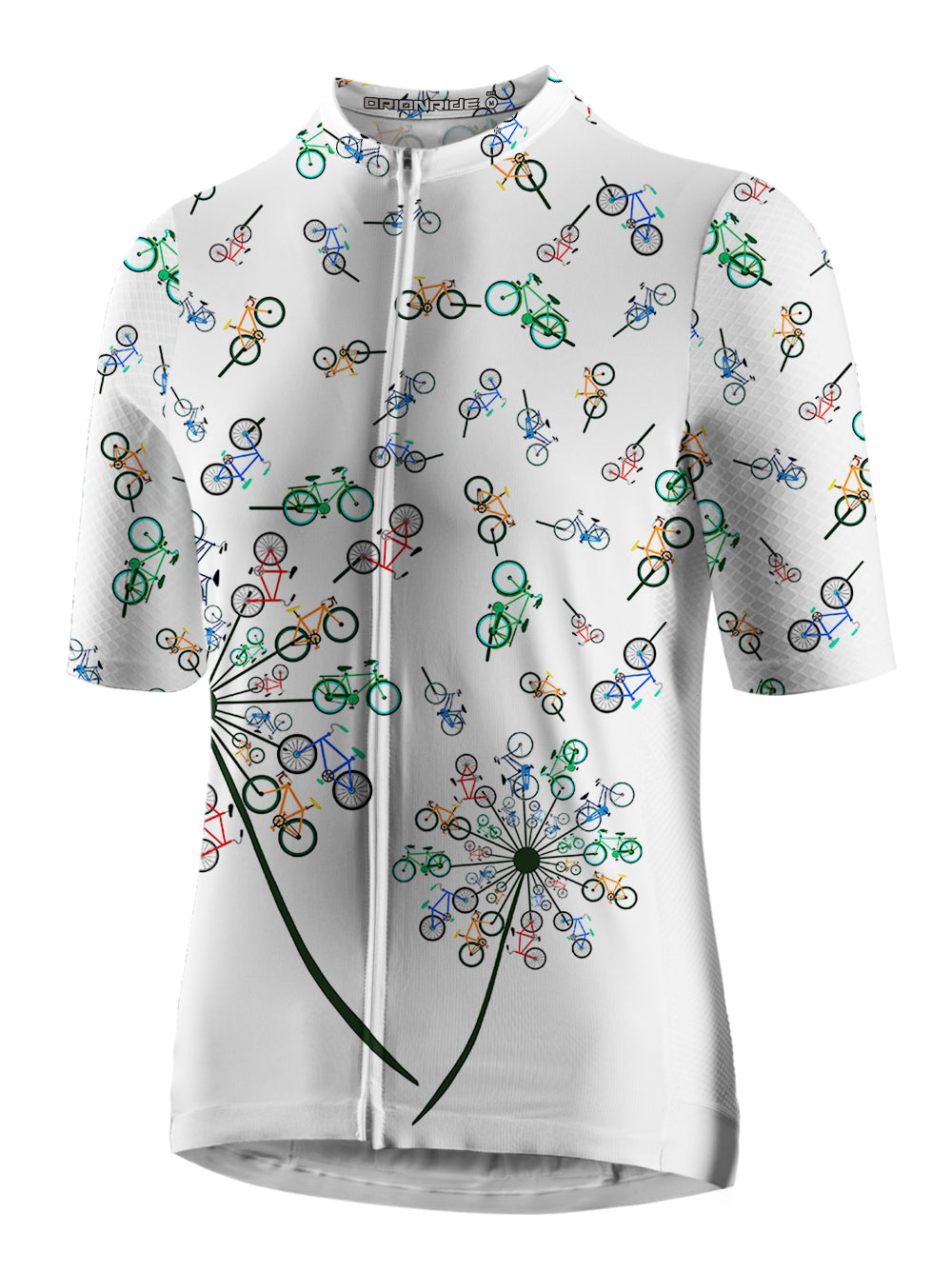 Orionride Short Sleeves Dandelion Bike Cycling Jersey